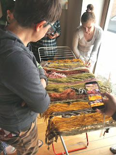 DZIKA PRZĘDZA & DZIKIE BARWY- relacja ze styczniowych warsztatów przędzenia i barwienia